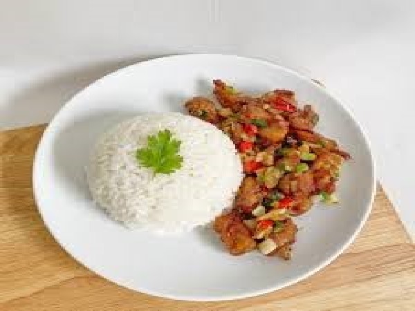 ข้าวไก่คั่วพริกเกลือ(รับ จ.27 เม.ย.69)